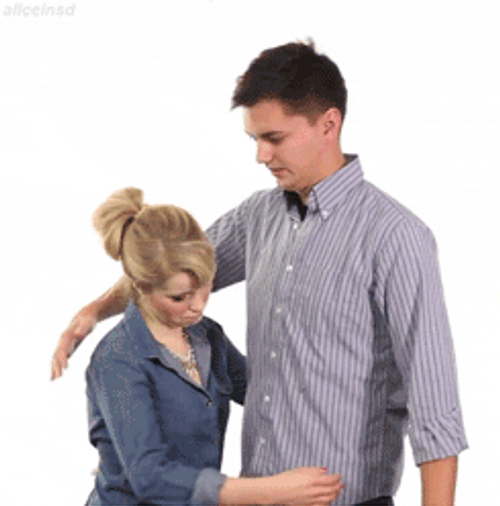Comedian Lee Newton Back Pats GIF
