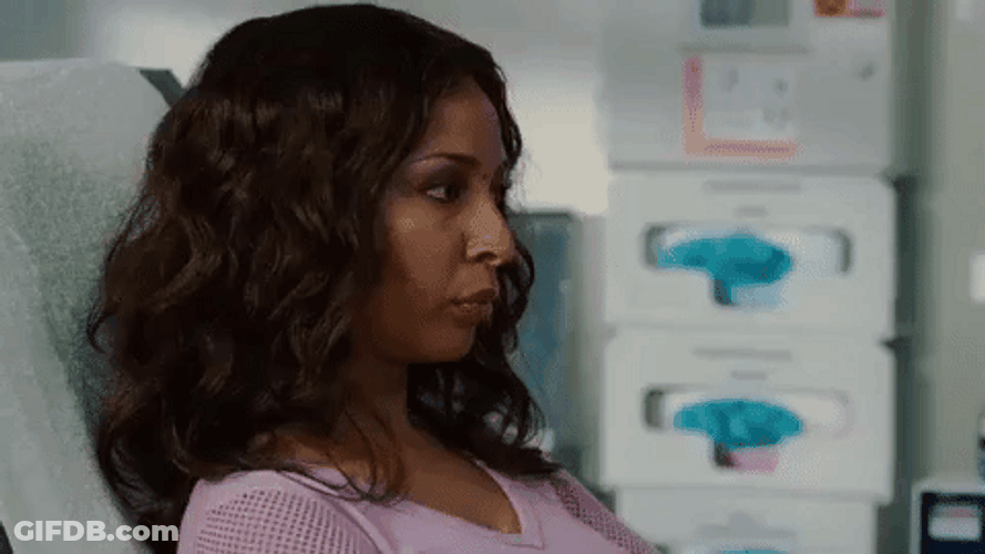 Comedian Maya Rudolph Having A Headache GIF