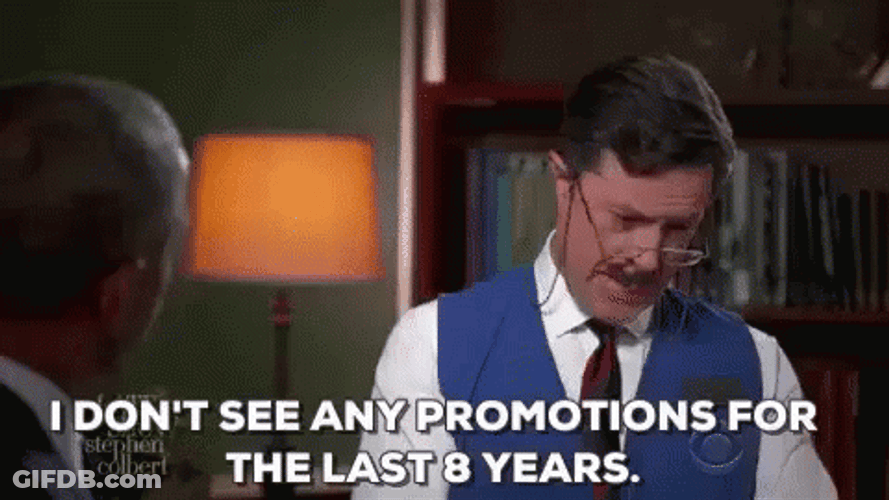 Comedian Stephen Colbert I Don't See Promotion GIF