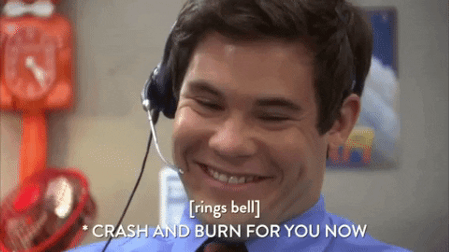 Comedy Central Funny Crash And Burn GIF