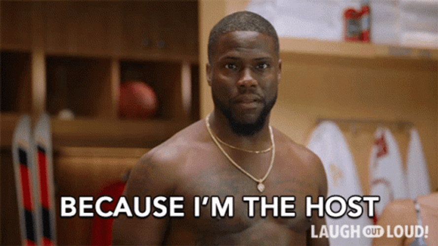 Comedy I'm The Host GIF