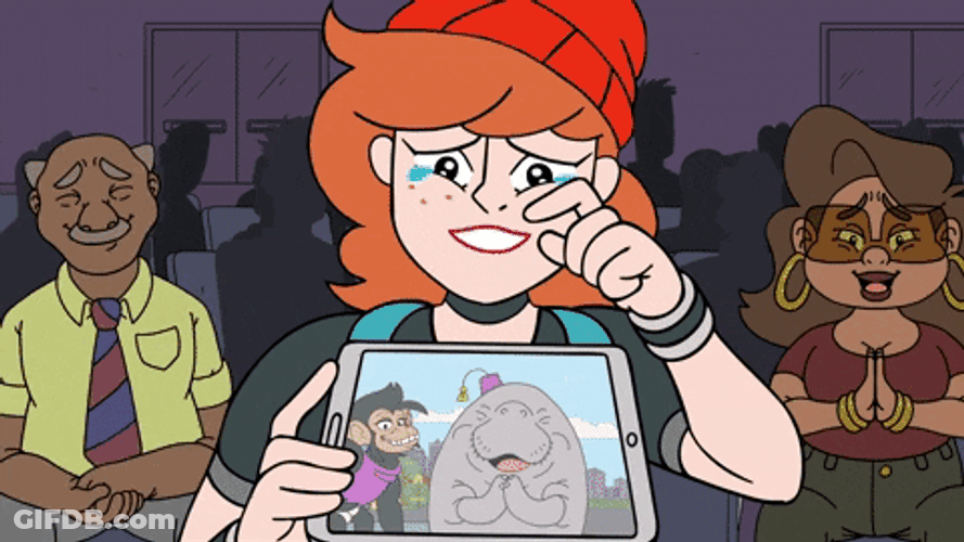 Comedy Infinity Train Happy Crying GIF