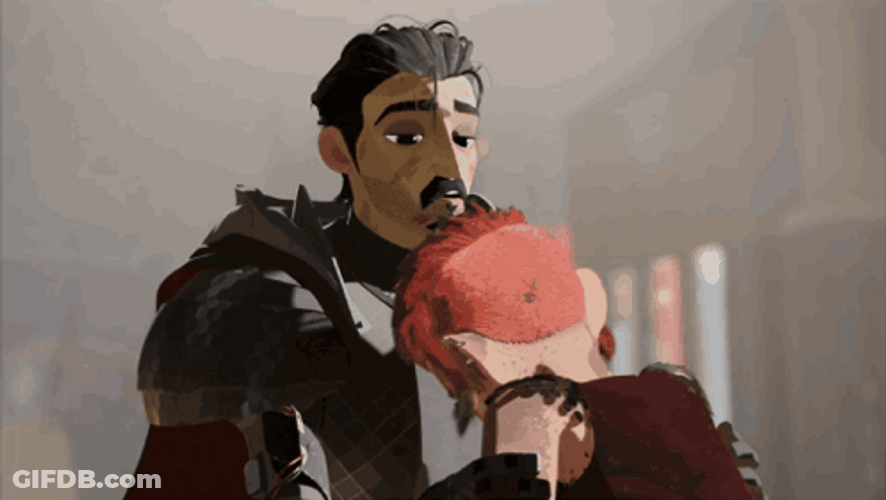 Comfort Hug Nimona Movie GIF