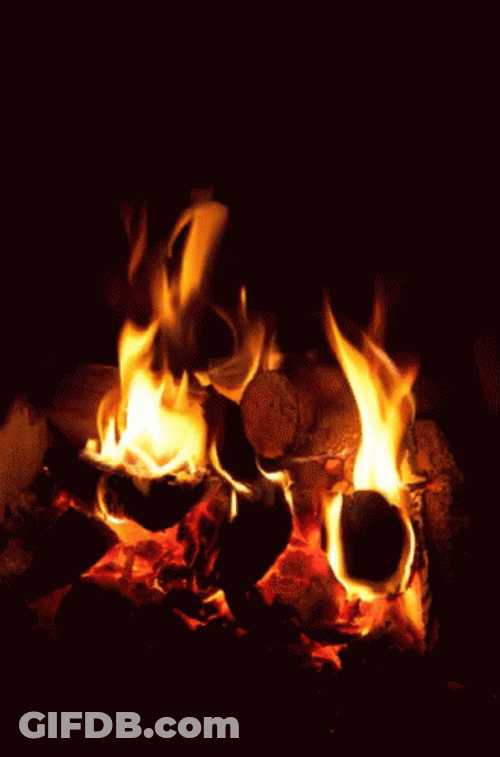 Comforting Dancing Cozy Campfire GIF