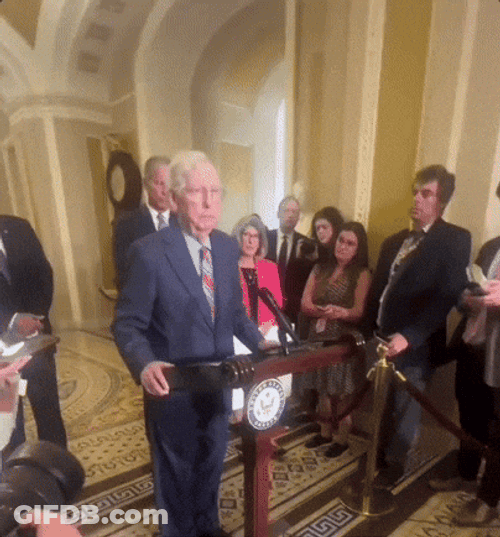 Comforting Mitch Mcconnell Turtle GIF