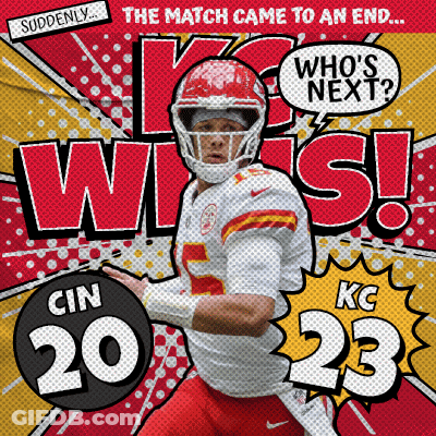 Comic Book Football Player With Number 20 GIF