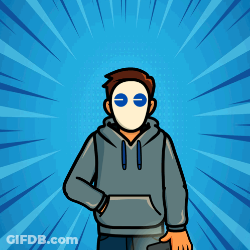 Comic Book Masked Man Fomo GIF