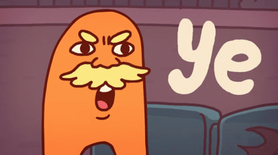 Comic Style Drawing Lorax GIF
