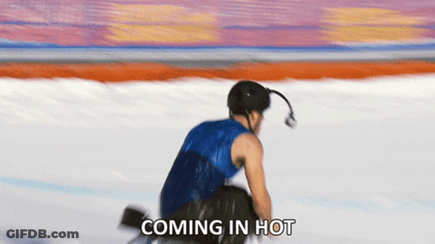 Coming In Hot Snowboarding GIF