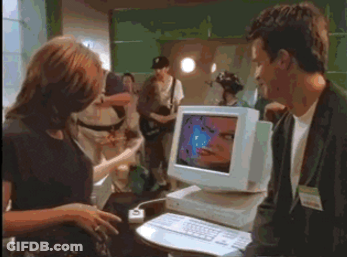 Coming Out From Technology GIF