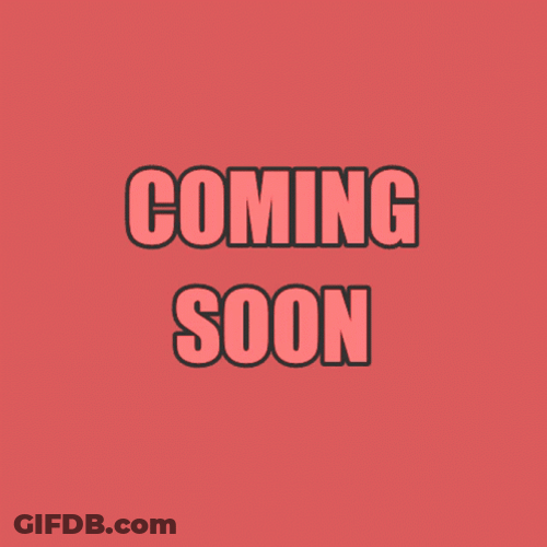 Coming Soon Flickering Changing Hue Art GIF
