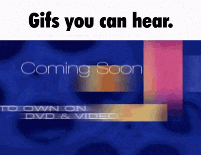 Coming Soon To Own On Dvd And Video GIF