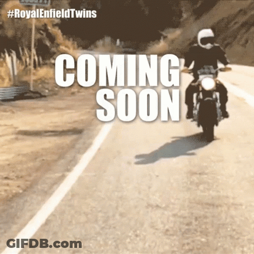 Coming Soon Travelling In Bike GIF