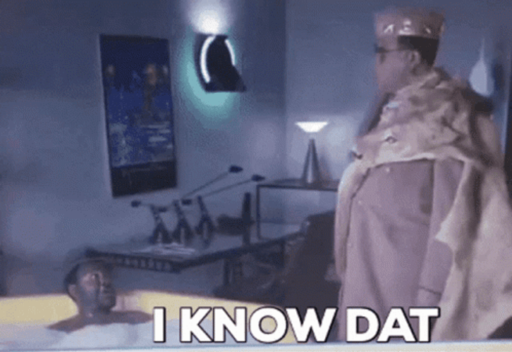 Coming To America Frankie Faison I Know That GIF