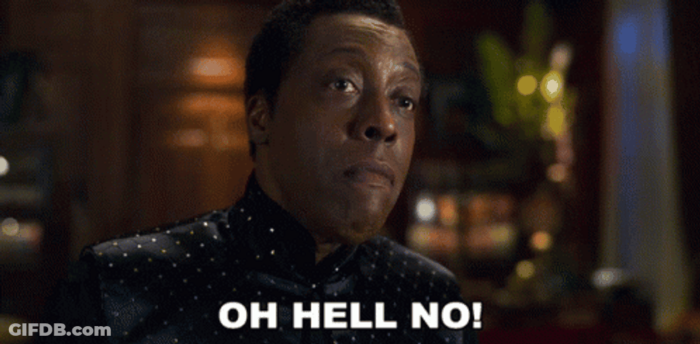 Coming To America Oh Hell No GIF