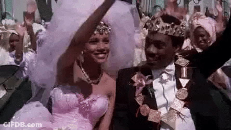 Coming To America Wedding Parade GIF