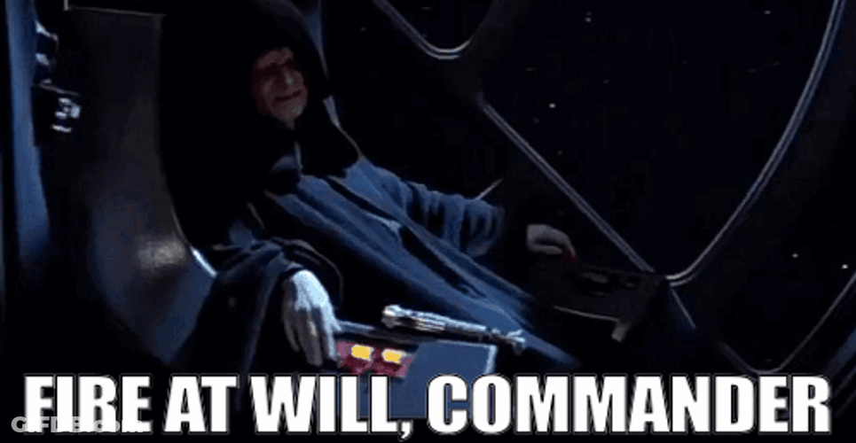 Commander Palpatine Do It GIF