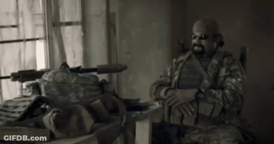 Commanding Steven Seagal Sniper Special Ops GIF