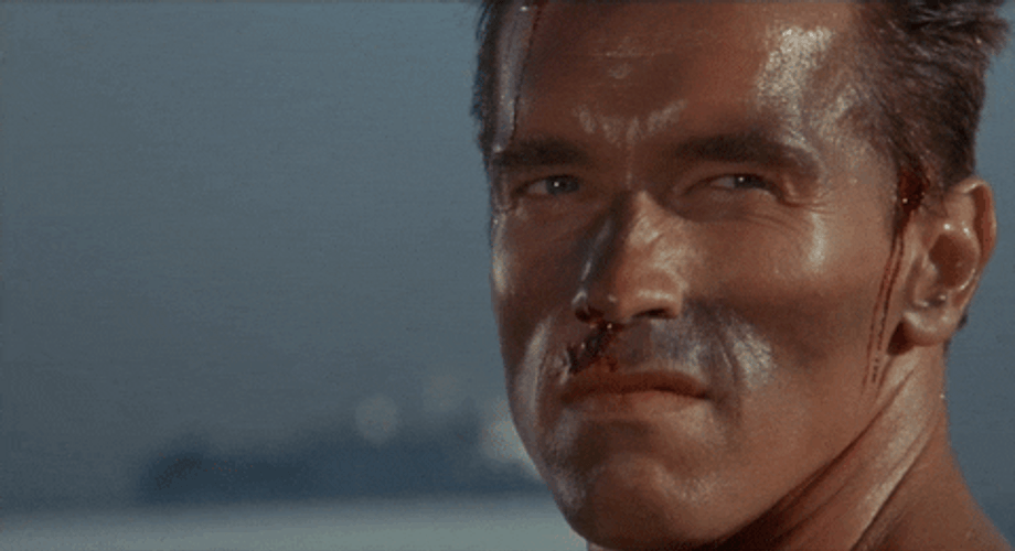 Commando Arnold Schwarzenegger No Chance GIF