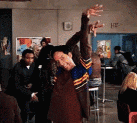 Community Abed Funny Face GIF