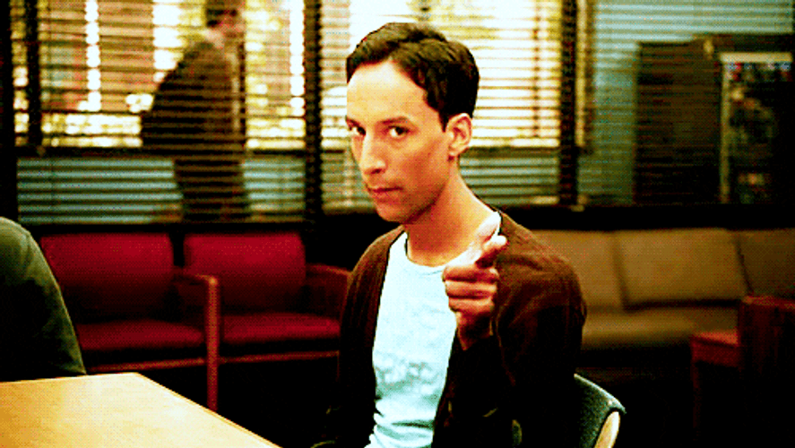 Community Abed Pew Pew GIF