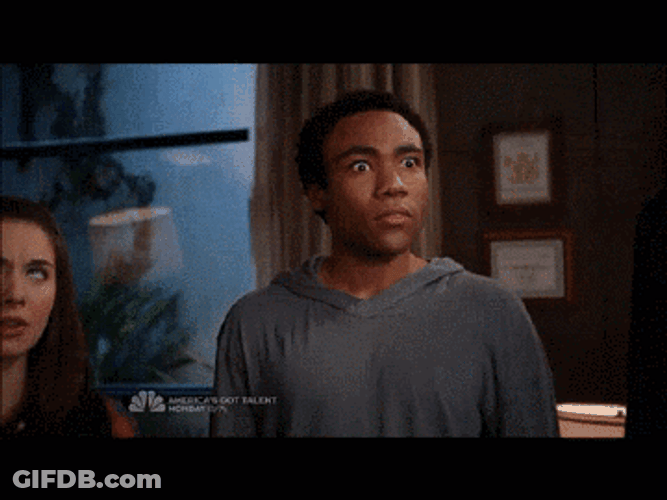 Community Donald Glover As Troy Barnes Realization GIF
