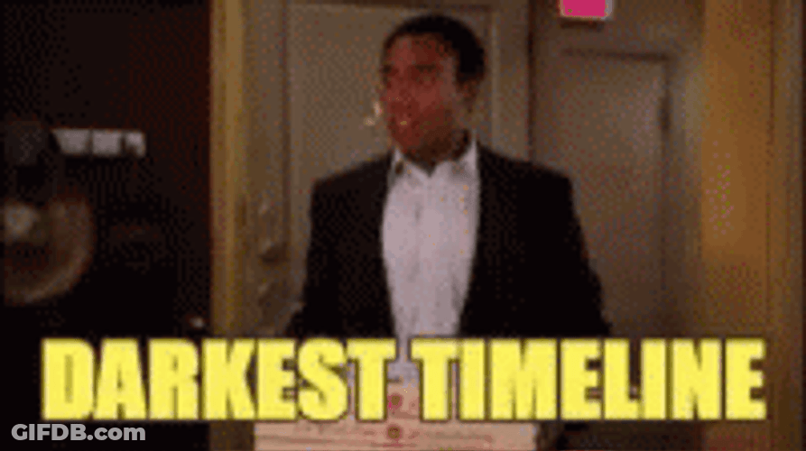 Community Fire Darkest Timeline GIF