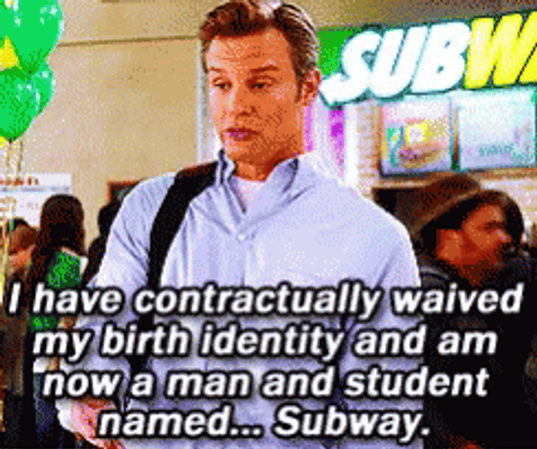 Community Rick I Am Subway GIF