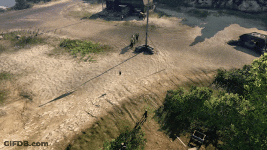 Company Of Heroes 2 Army Tent GIF