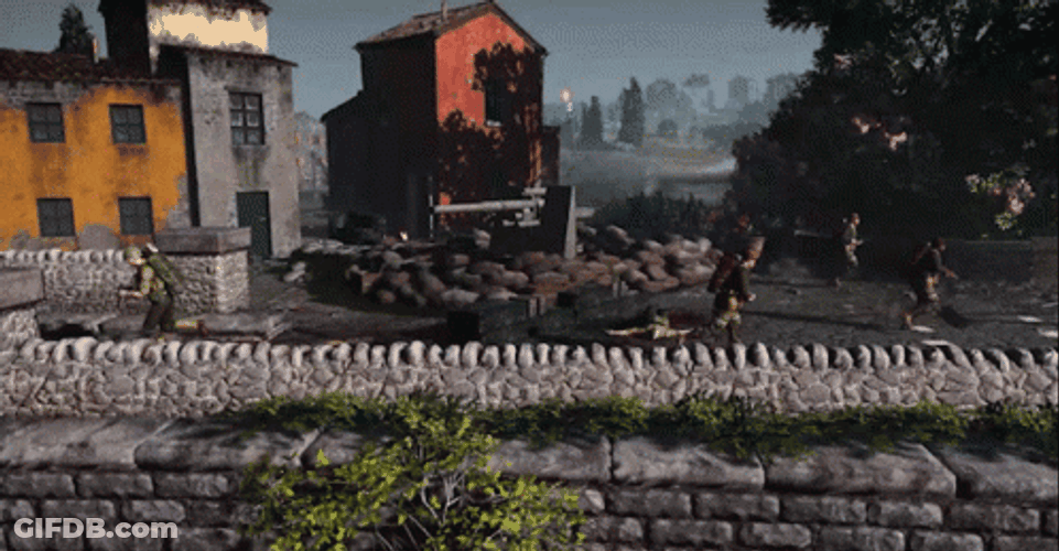 Company Of Heroes 2 Explosions GIF