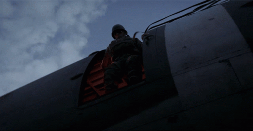 Company Of Heroes 2 Helicopter Jump GIF