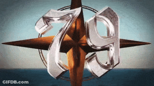 Compass With 79 In Center GIF