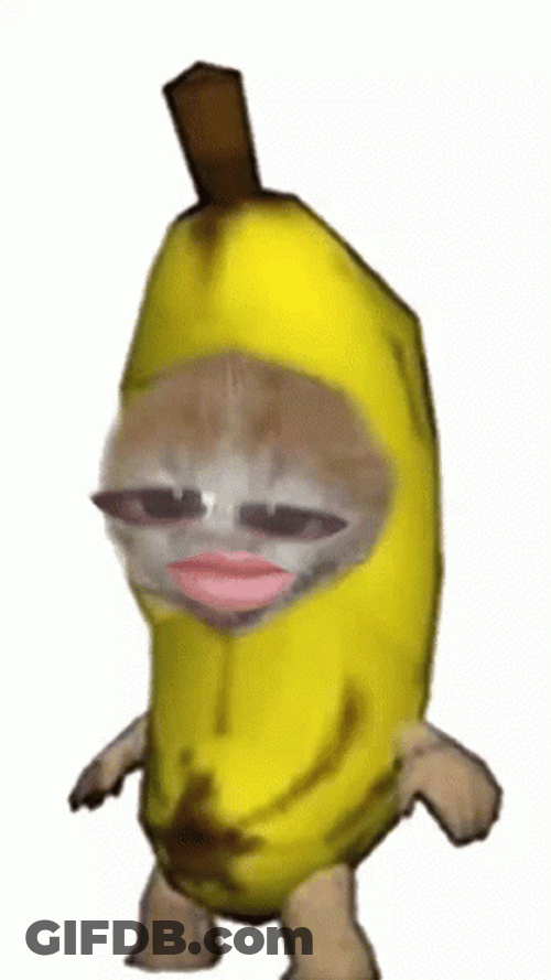 Complaining Banana Cat Meme GIF