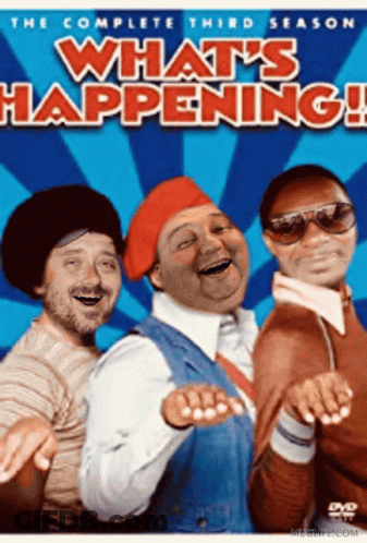 Complete Third Season Of What's Happening On DVD GIF