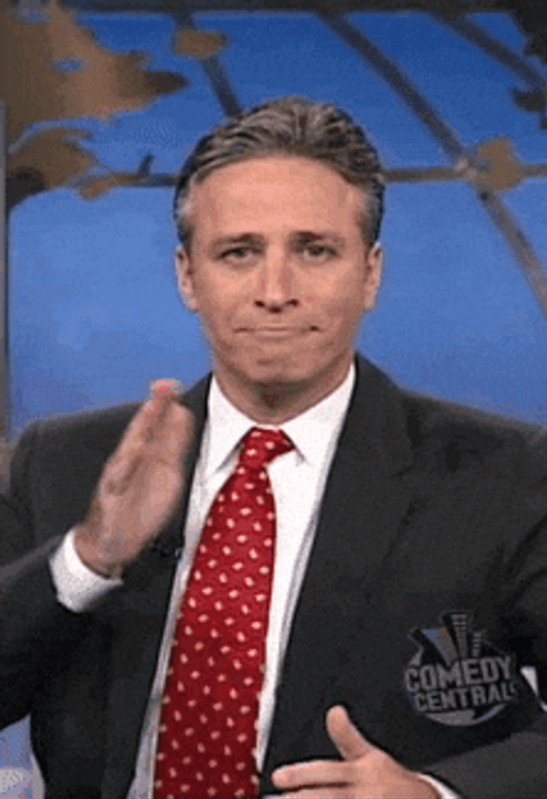 Completed The Daily Show Jon Stewart GIF