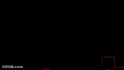 Computer Generated Maze With Circles And Triangles GIF