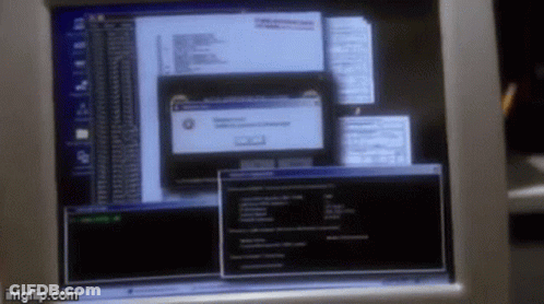 Computer Monitor Displaying Imgflip Windows GIF