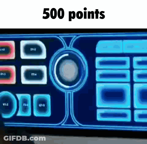 Computer Monitor With 500 Points GIF