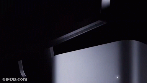Computer Monitor With Purple Screen GIF