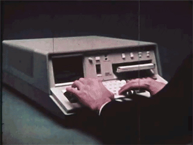 Computer Of Early Age GIF