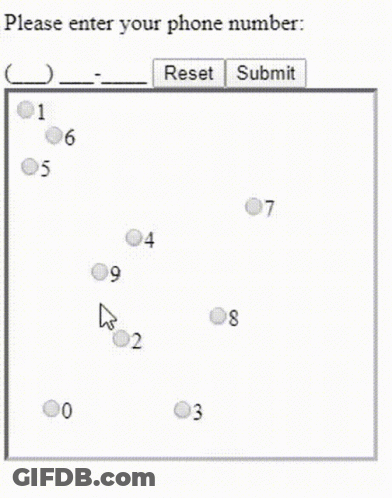 Computer Screen Asking For Phone Number GIF