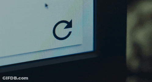 Computer Screen Circle With Arrow Pointing To Center GIF