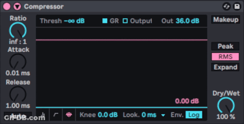 Computer Screen Showing Compressor Graph GIF