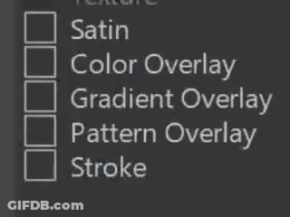 Computer Screen With Overlay Options GIF