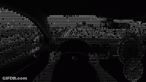 Computer Screen With Text GIF