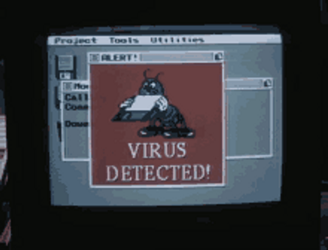 Computer Virus Detected GIF