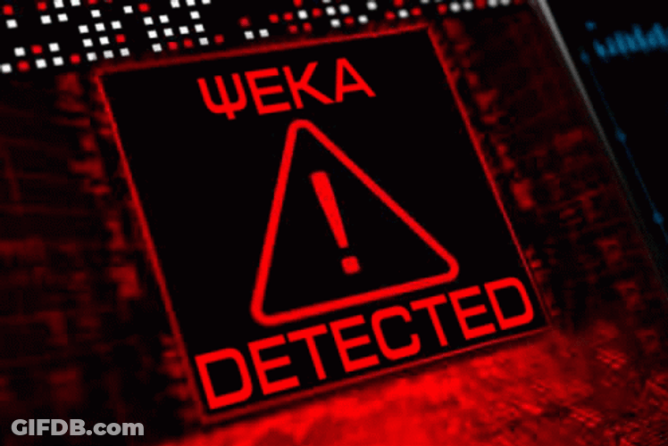 Computer Virus Detected Warning GIF