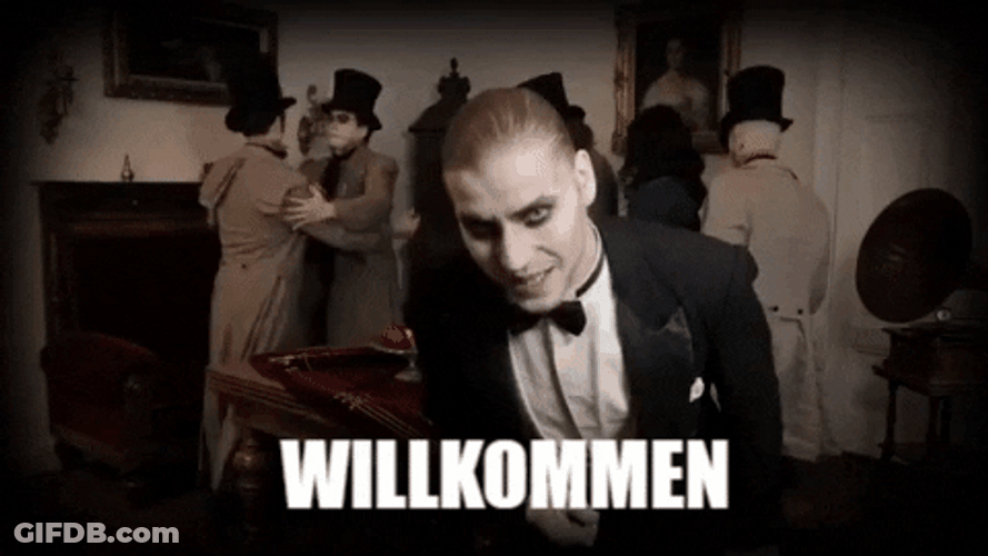 Comte Caspar Vampire Butler GIF