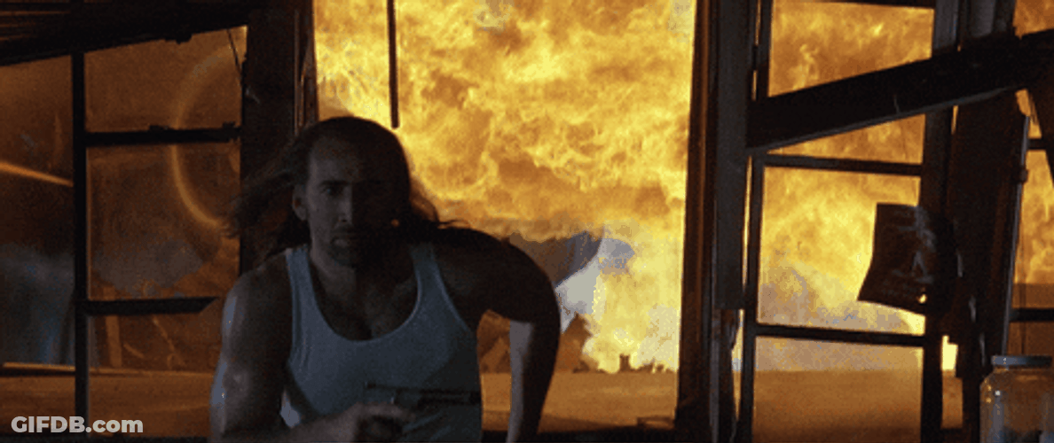 Con Air Escaped From Fire GIF