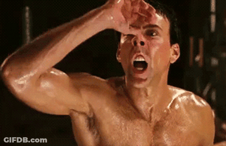Con Air Star Being Wacky GIF